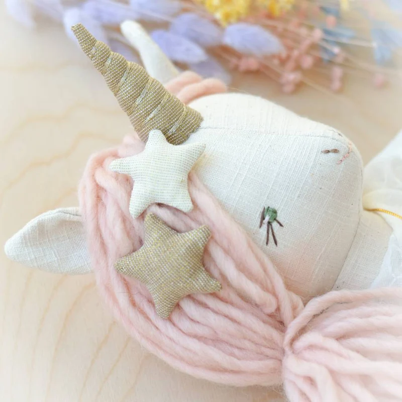 Patron de couture PDF | Peluche Licorne | Mes Petites Lunes