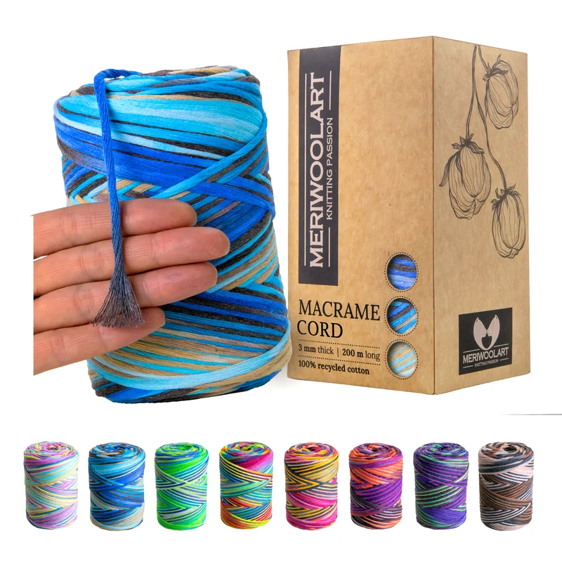 Unicorn 21 Single Twisted Macramé 3mm 200m