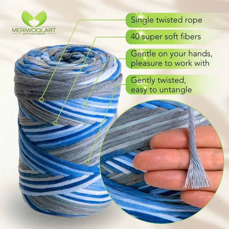 Unicorn 16 Single Twisted Macramé 3mm 200m