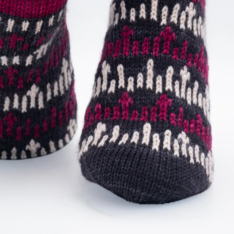 Salem Gloaming Socks - Knitting Pattern and Limited 2026 Halloween Kits