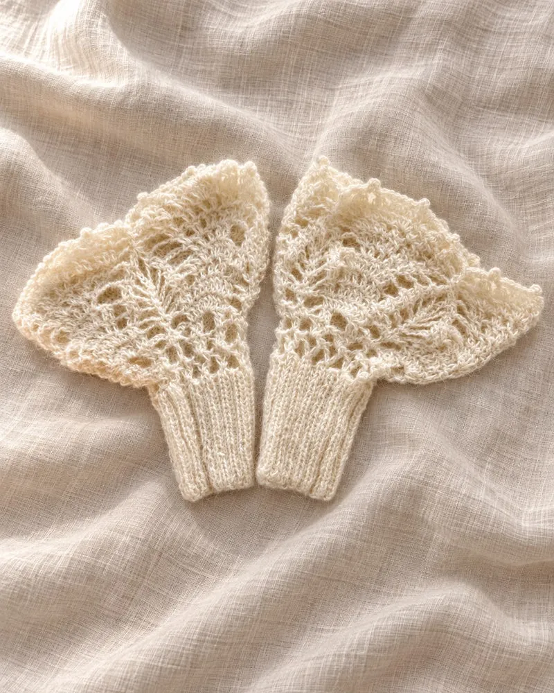 Baby Alpaca Crochet Cuffs
