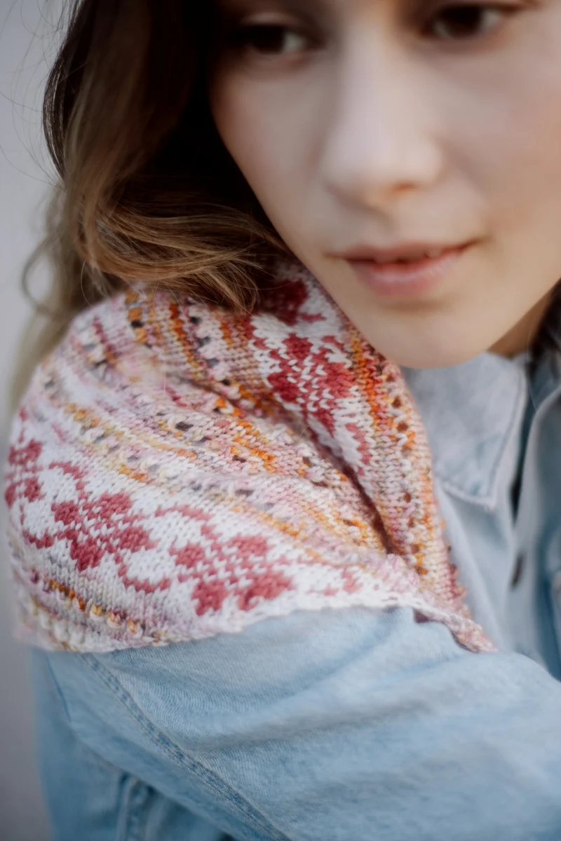 Ixora Shawl - Knitting Pattern and Optional Kit