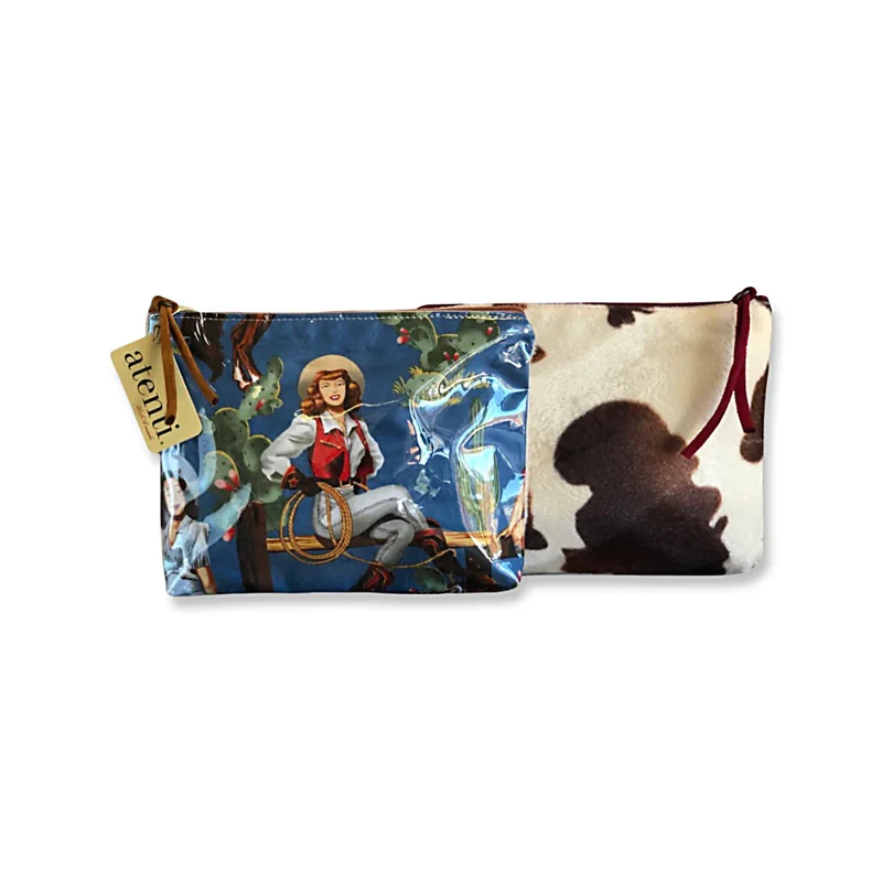 "Western" Cowgirl Accessory Pouch 🐦