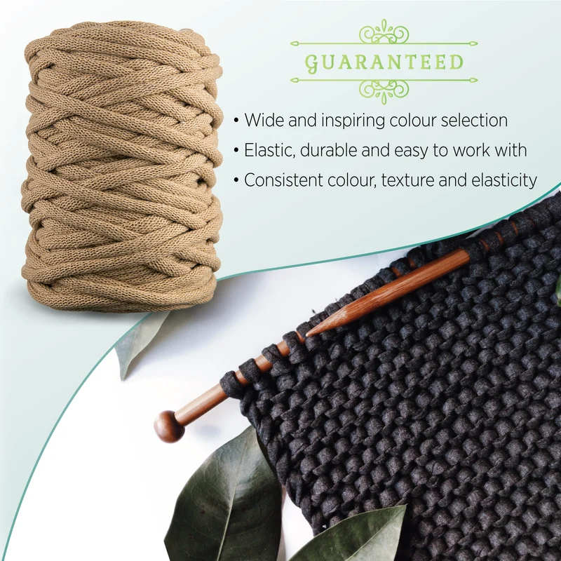 CARTON RECYCLED COTTON CORD 10 MM, 60 M