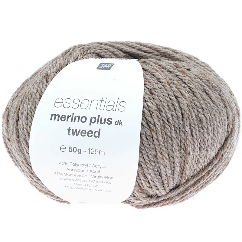 Rico Essentials Merino DK plus tweed