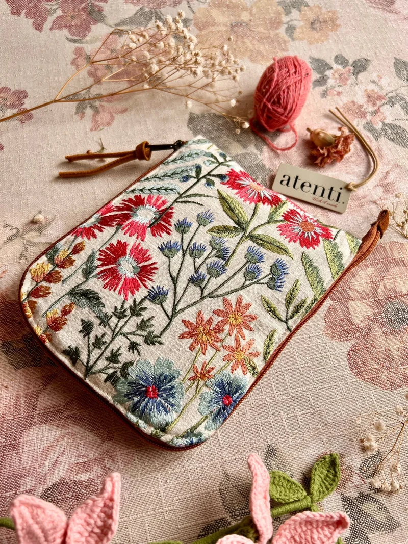 Wildflower Circular Needle Case