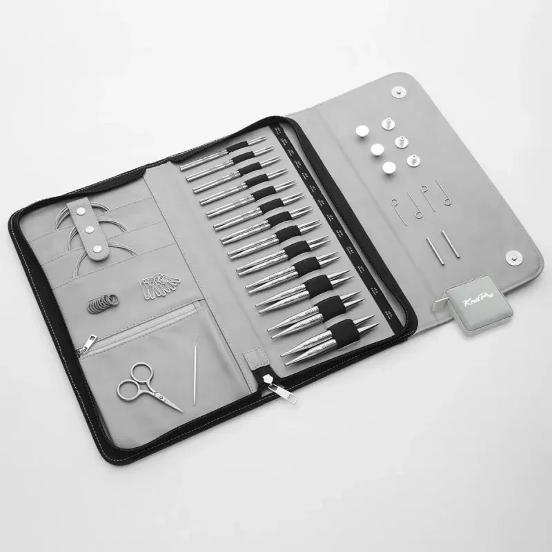 KnitPro Stelo Normal IC Needle Sets in Case 5"