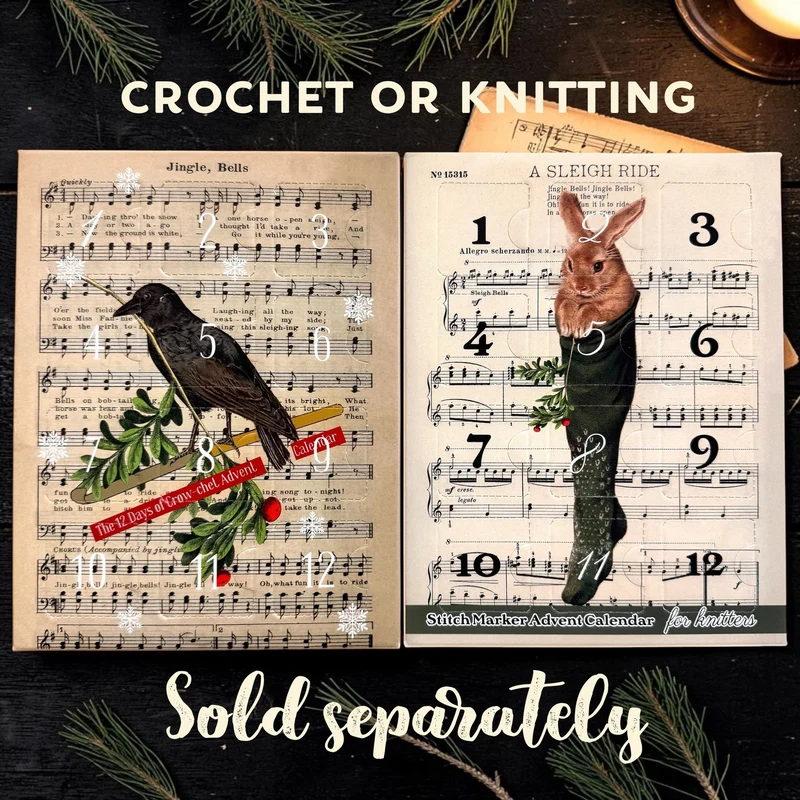Firefly Notes Stitch Marker Advent Calendar 2026 - Crochet & Knitting version