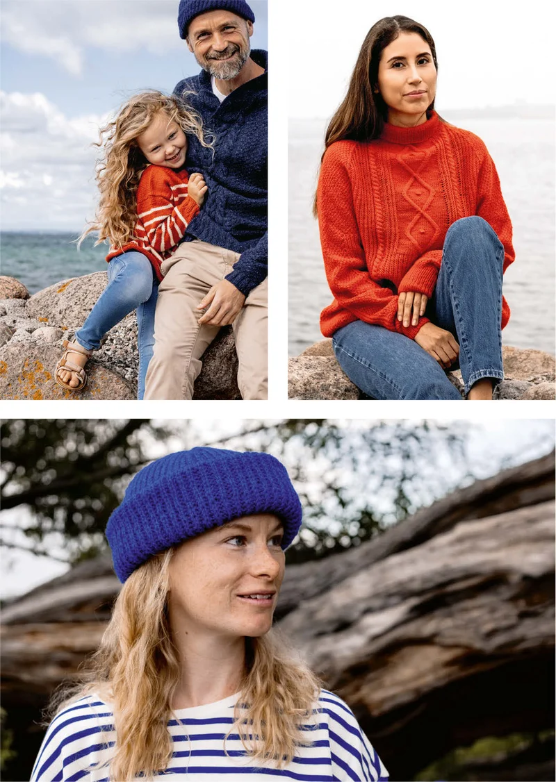 Nordic Sailors' & Fishermen's Sweaters: Modern Knitwear Inspired by Historical Patterns