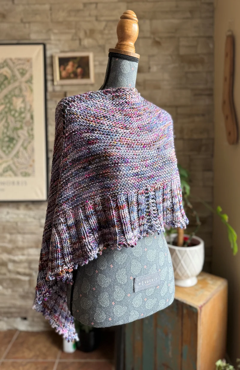 Palmer House Shawl - Free Knitting Pattern and Optional Kit