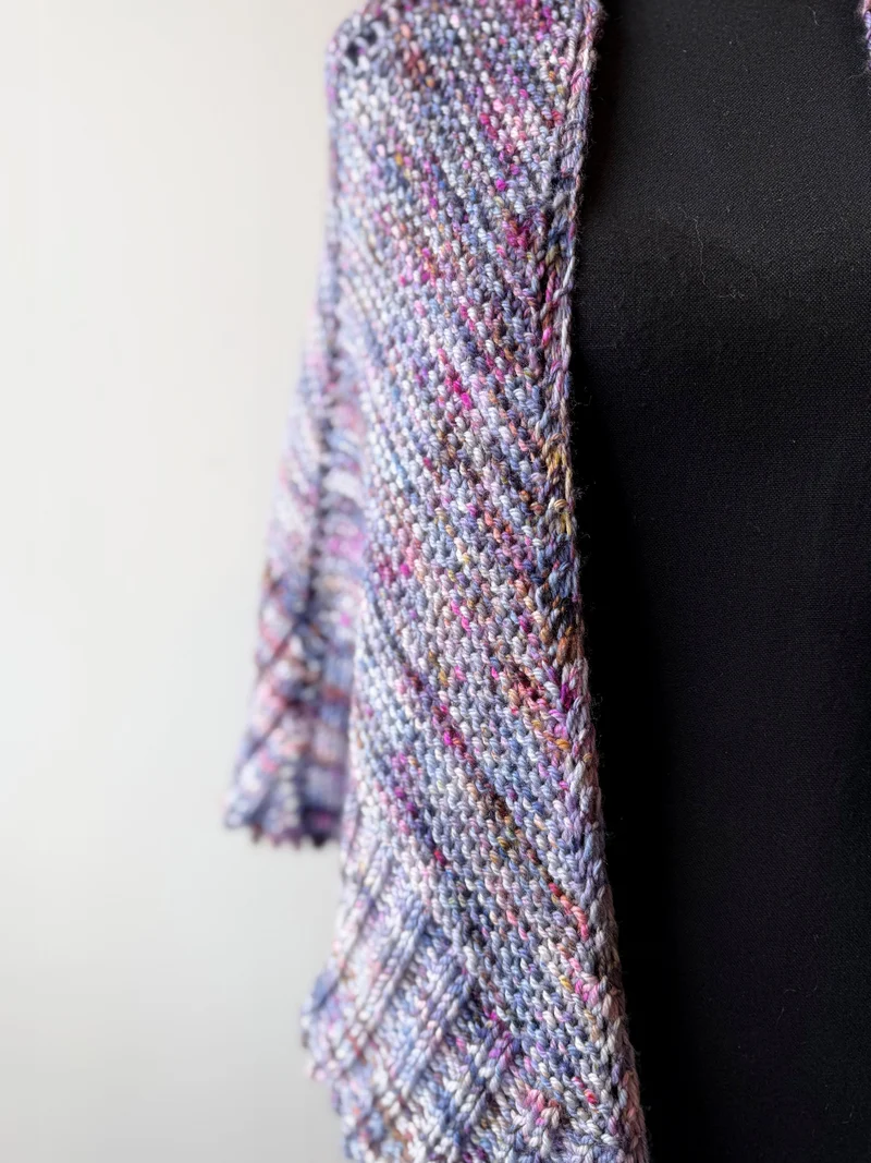 Palmer House Shawl - Free Knitting Pattern and Optional Kit