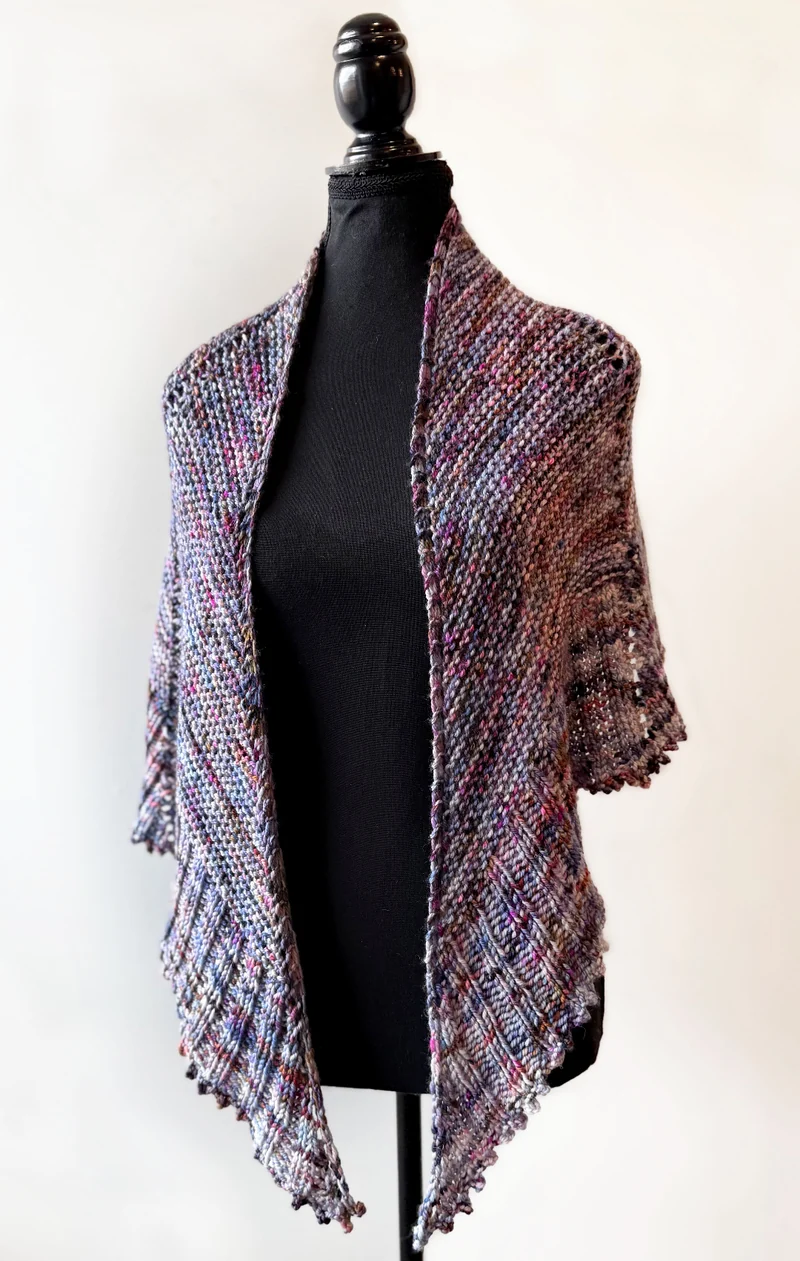 Palmer House Shawl - Free Knitting Pattern and Optional Kit