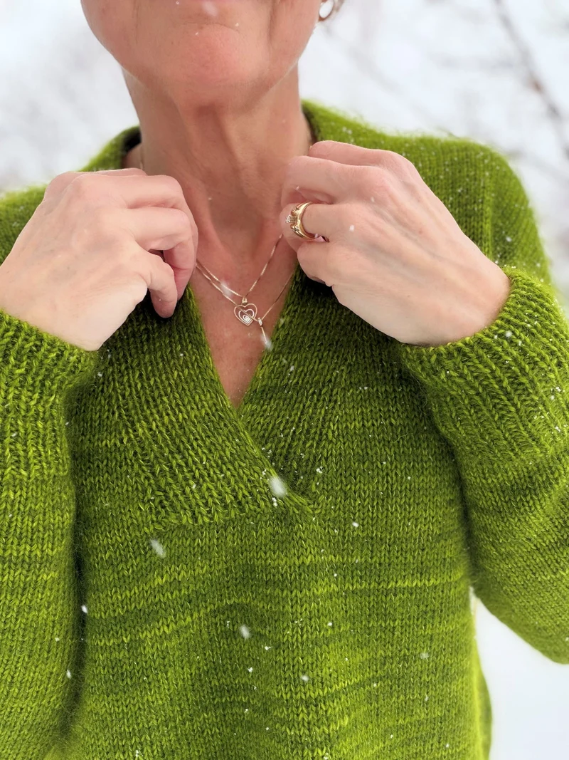 Esmeralda Pullover - Knitting Kits