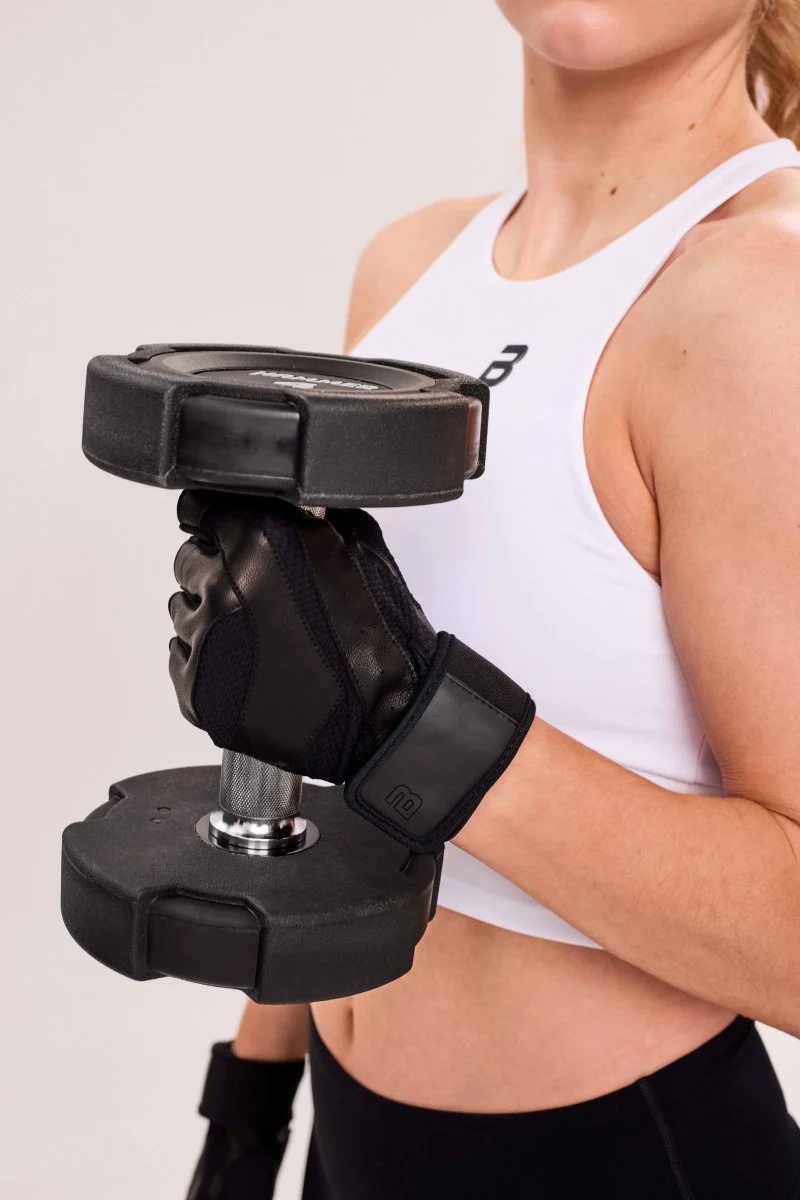Gants en cuir MARY avec support pour les poignets