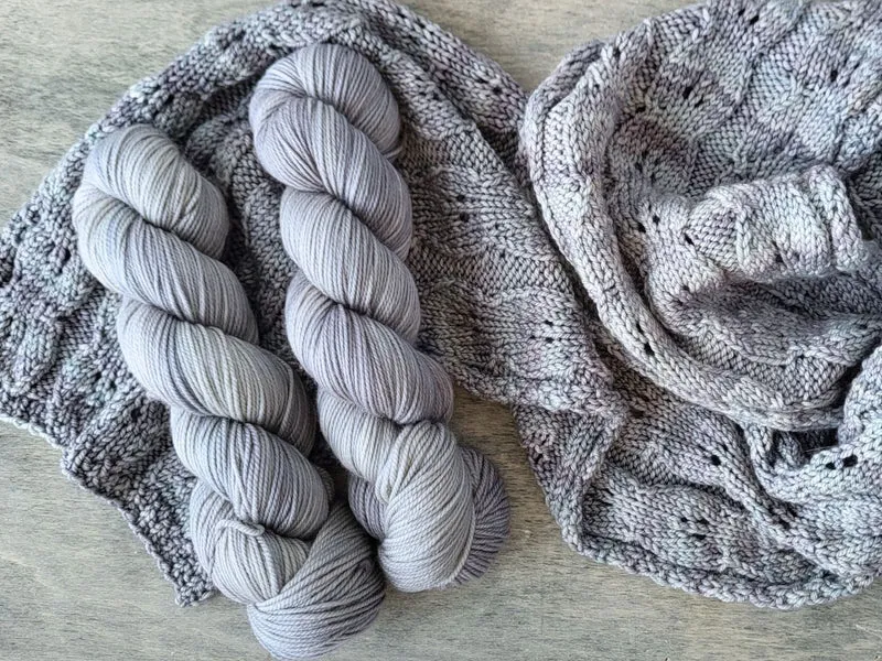 Garland Rib Scarf - Knitting pattern and Optional kit
