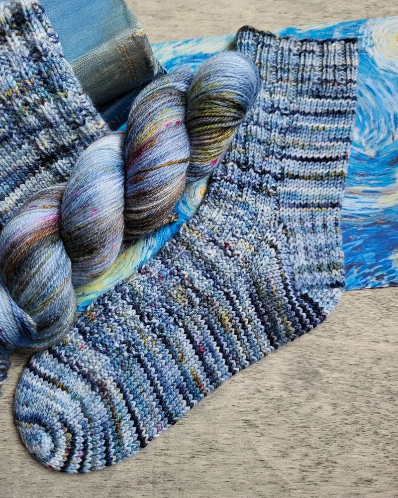 Simply Textured Socks - Knitting pattern and Optional kit