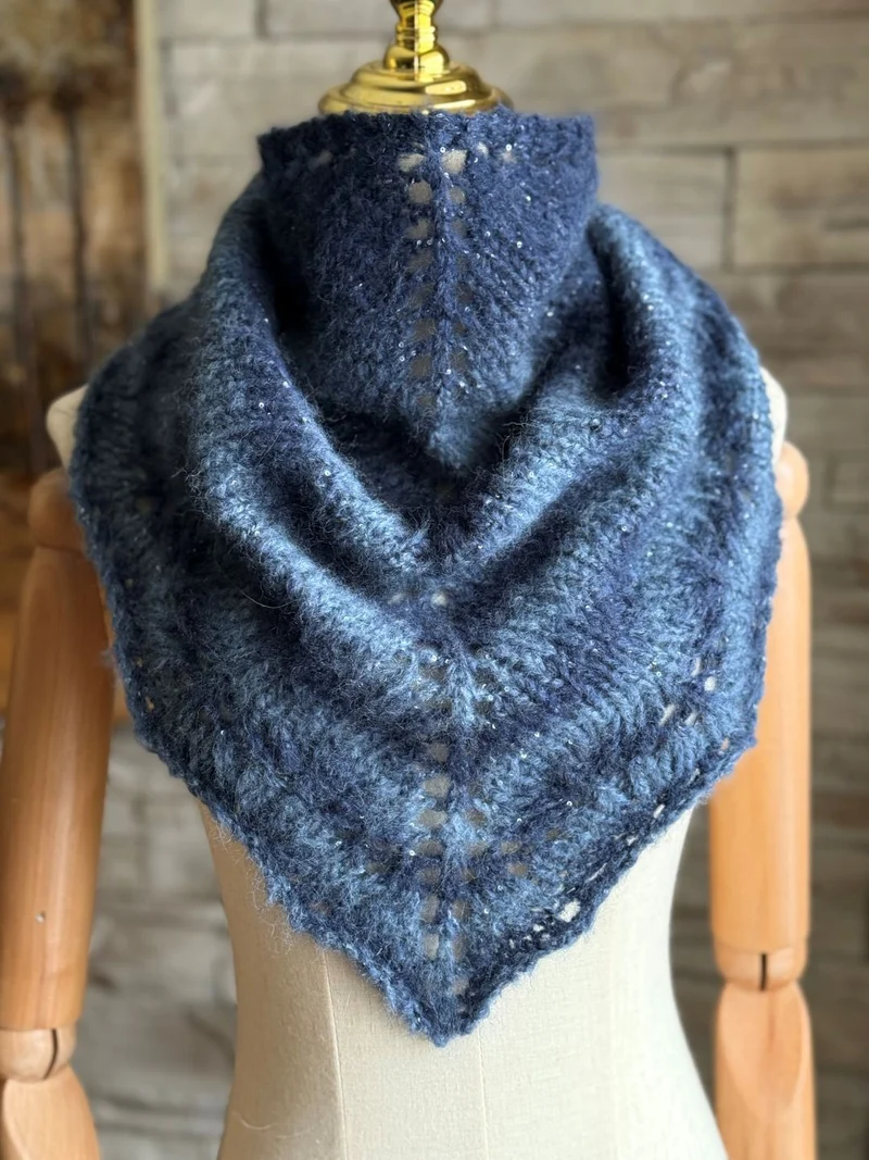Lumina Shawl - Free Knitting pattern and Optional Kit