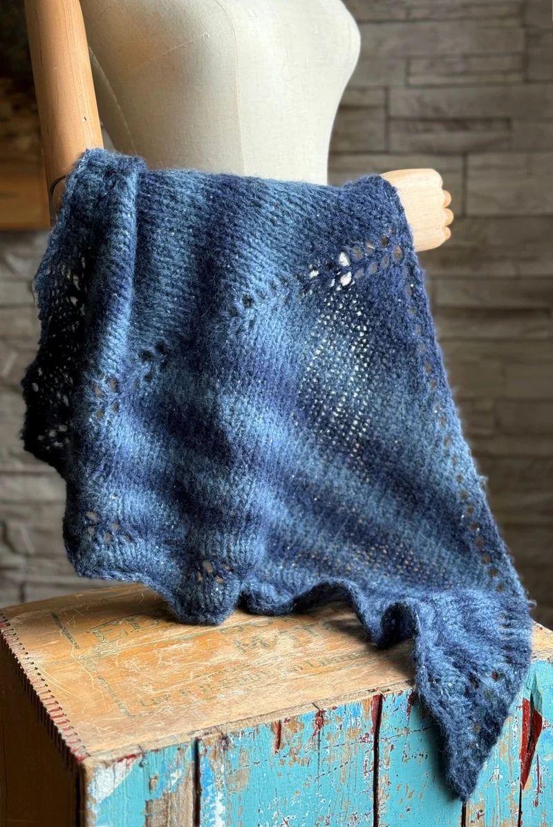 Lumina Shawl - Free Knitting pattern and Optional Kit