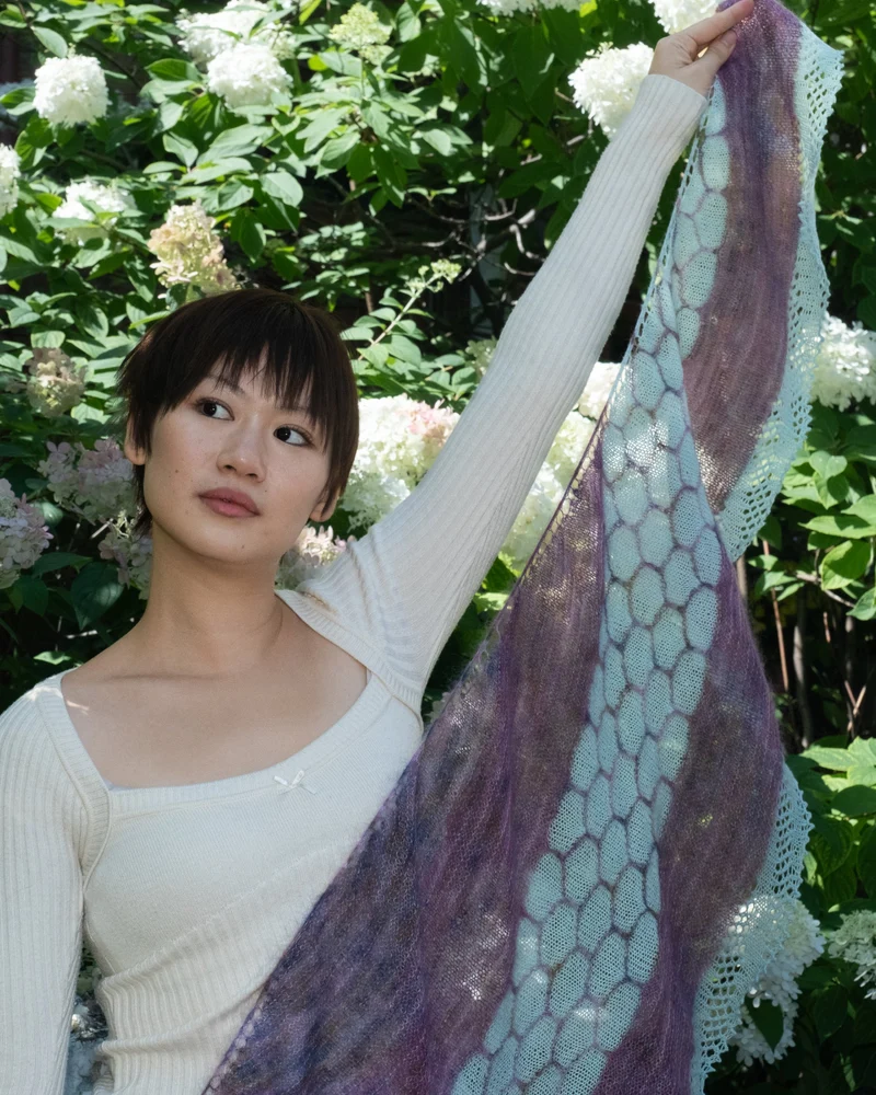 Nebra Sky Shawl | Knitting Pattern and Optional Kit