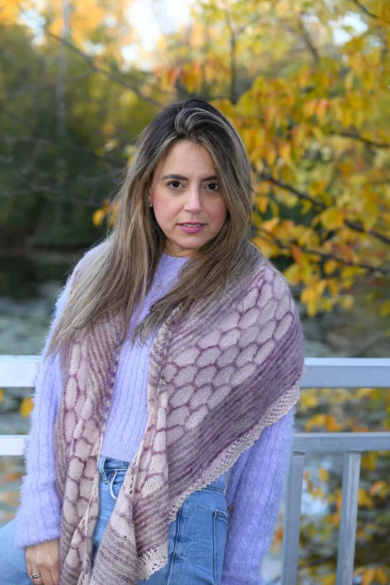 Nebra Sky Shawl | Knitting Pattern and Optional Kit