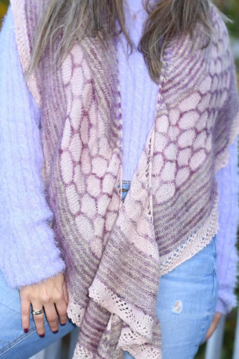 Nebra Sky Shawl | Knitting Pattern and Optional Kit