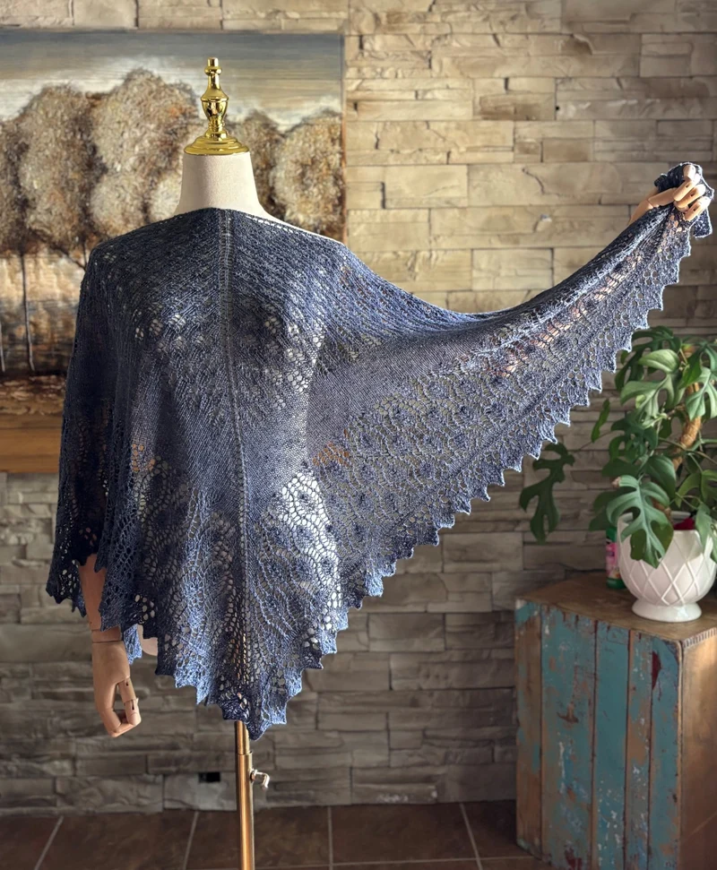 Novato Shawl | Knitting Pattern and Optional Kits