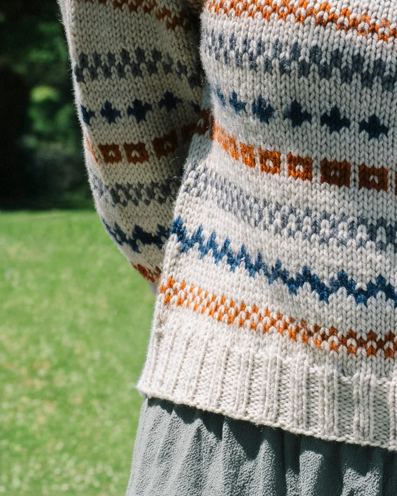 Scribbler Sweater - Knitting pattern and Optional kits