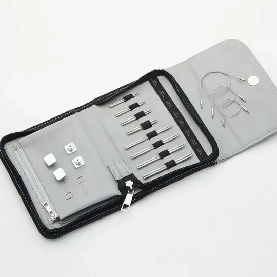 KnitPro Stelo Petite IC Needle Sets in Case (2"- 3")