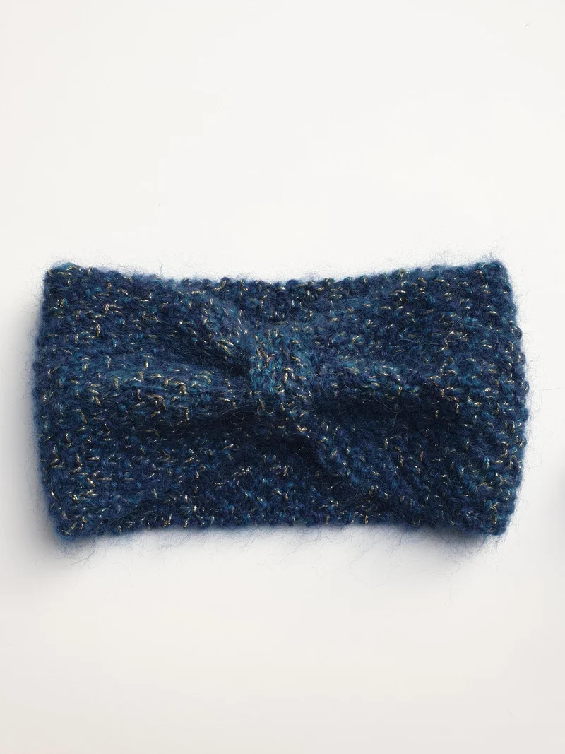Bandeau Méribel à tricoter