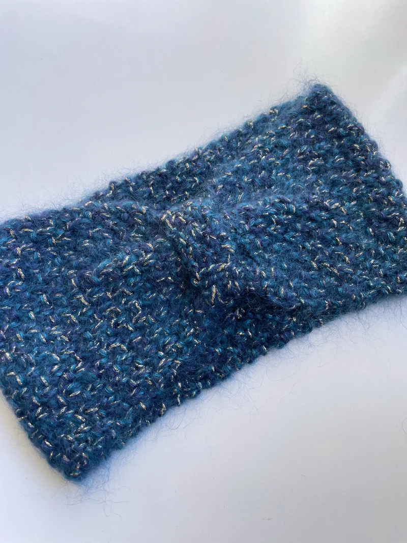 Bandeau Méribel à tricoter