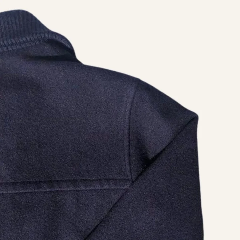 Blouson zippé bleu marine - Homme - seconde main