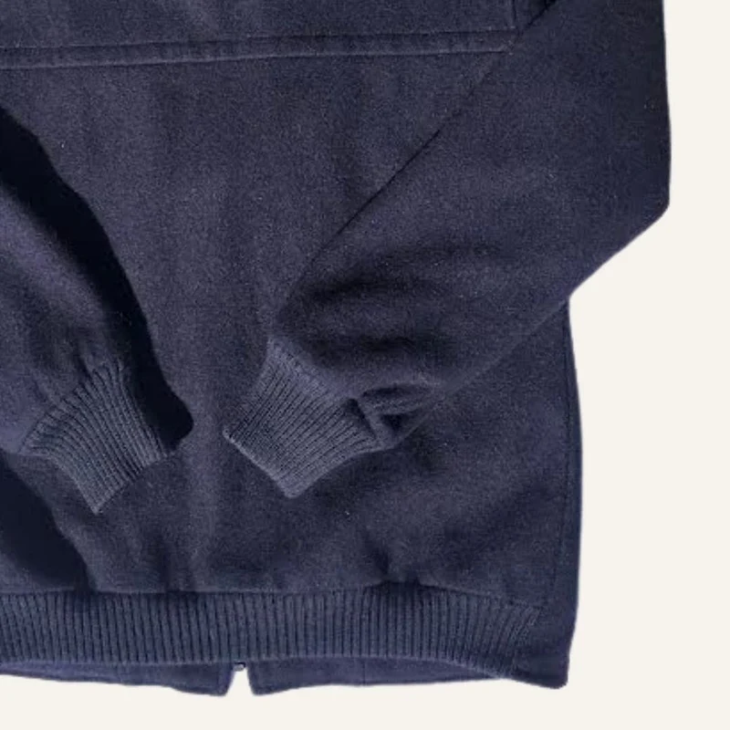 Blouson zippé bleu marine - Homme - seconde main