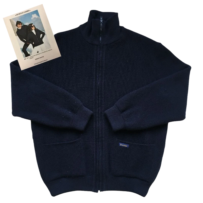 Blouson remaillé pour homme - seconde main