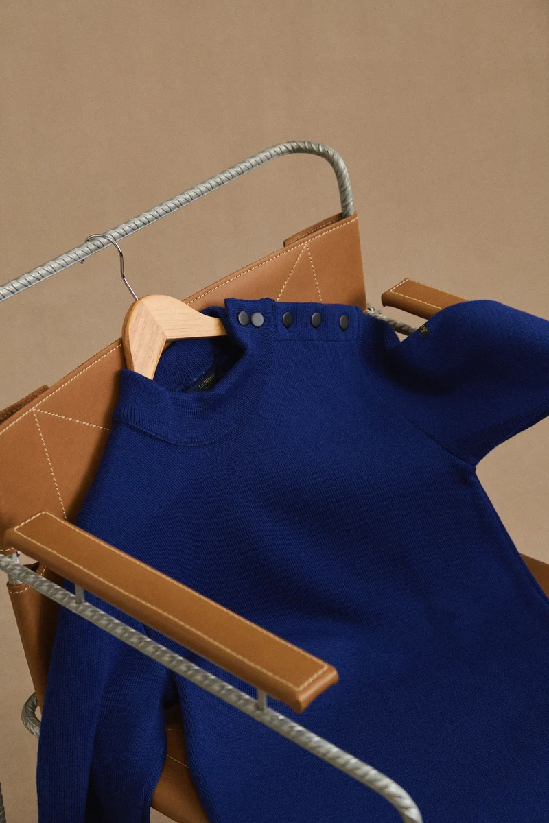 Pull marin bleu roi pour femme