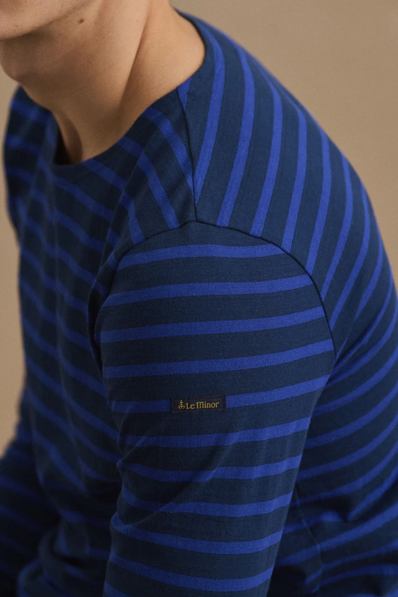 Marinière bleu marine et roi