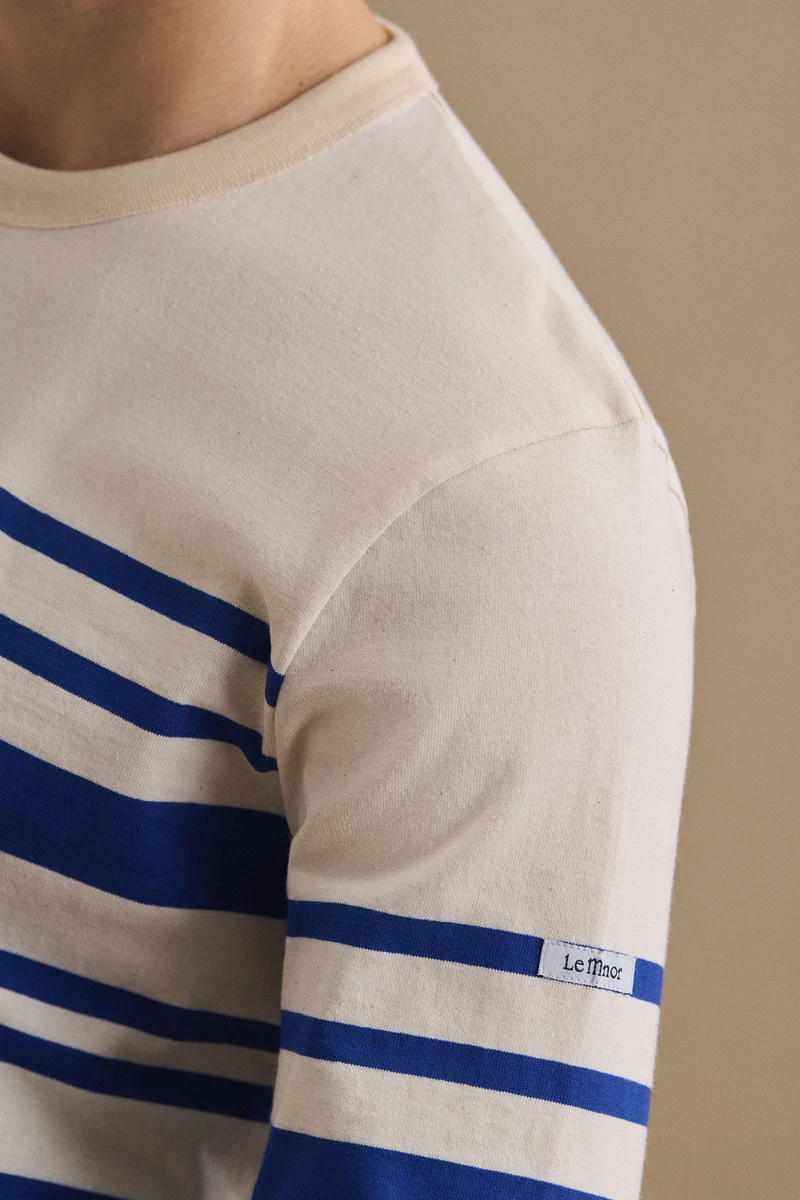 Marinière Pablo bleu roi pour homme