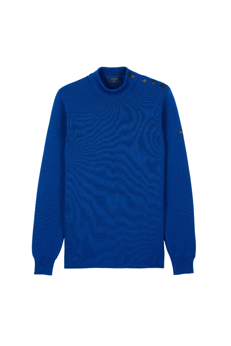 Pull marin bleu roi pour homme