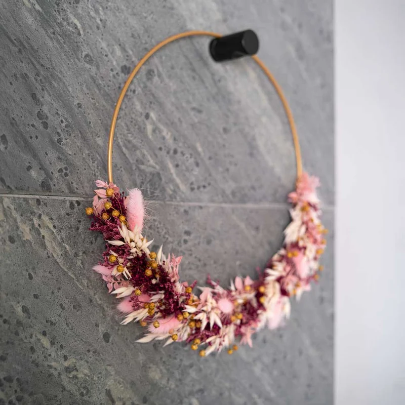 Kit diy couronne murale Java