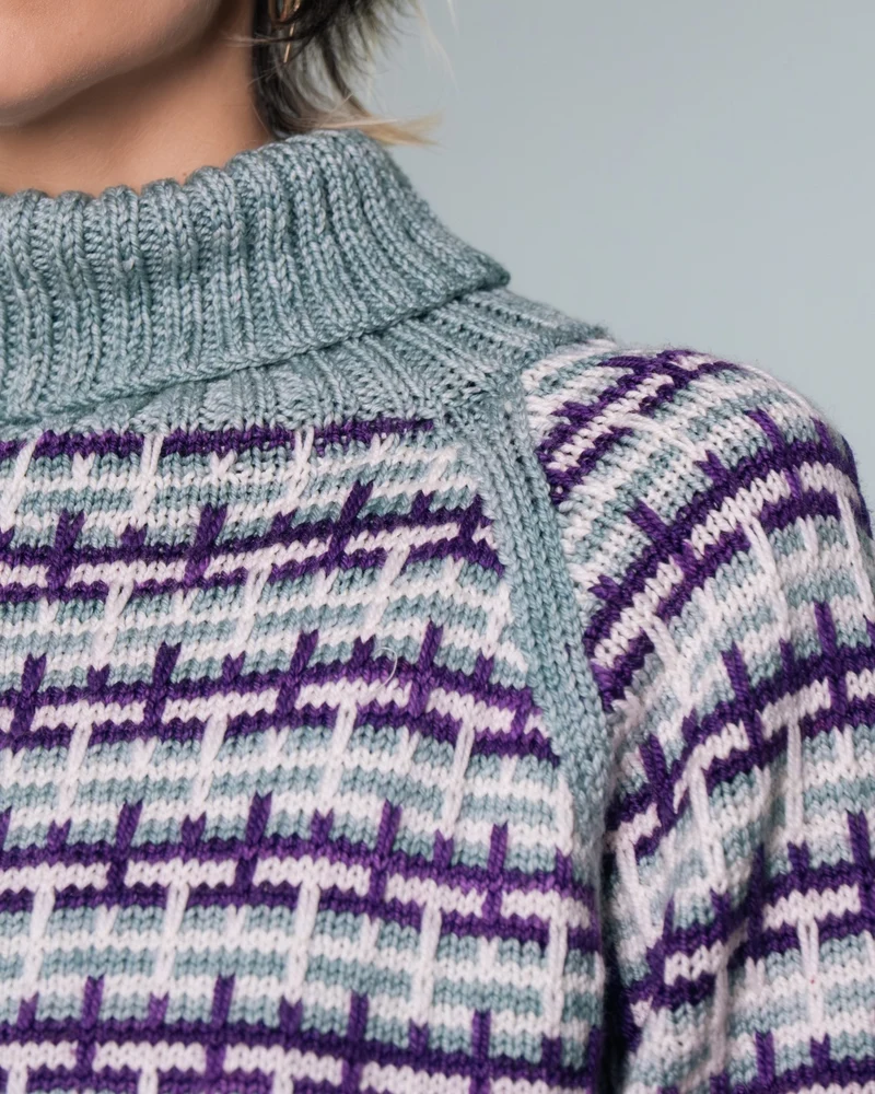 Alkioni Pullover - Knitting Pattern and Optional Kits