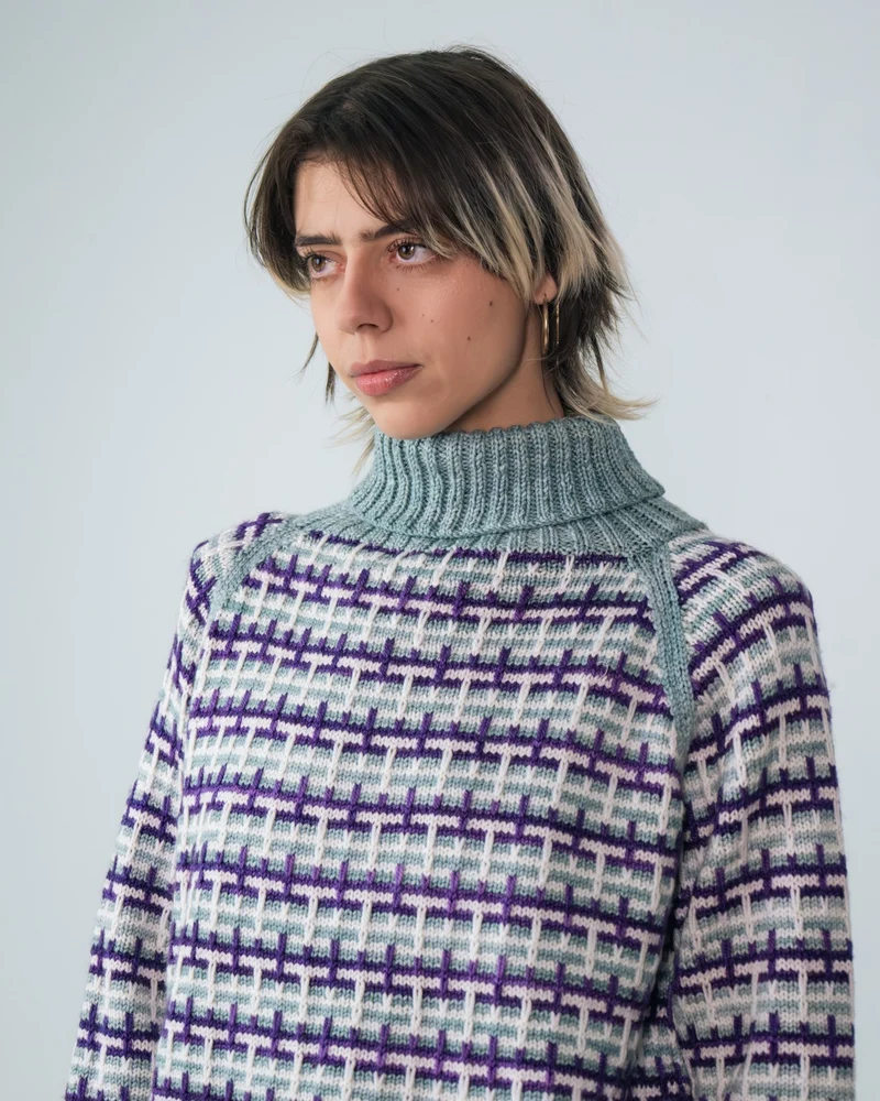 Alkioni Pullover - Knitting Pattern and Optional Kits