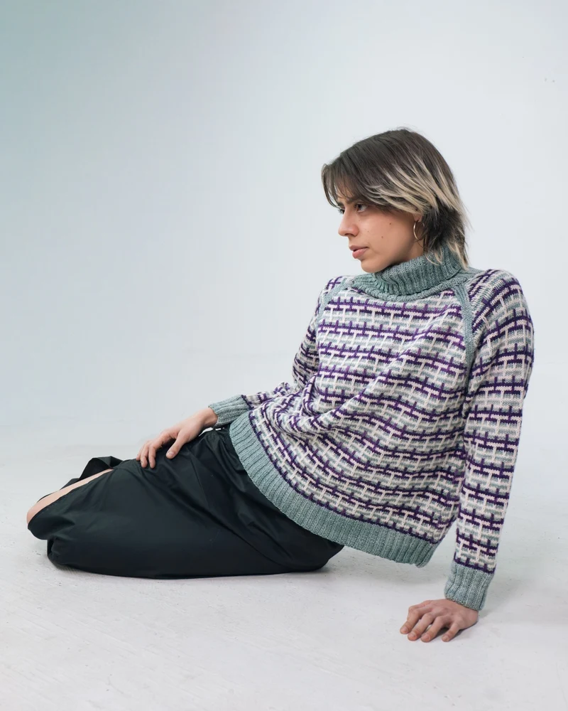 Alkioni Pullover - Knitting Pattern and Optional Kits