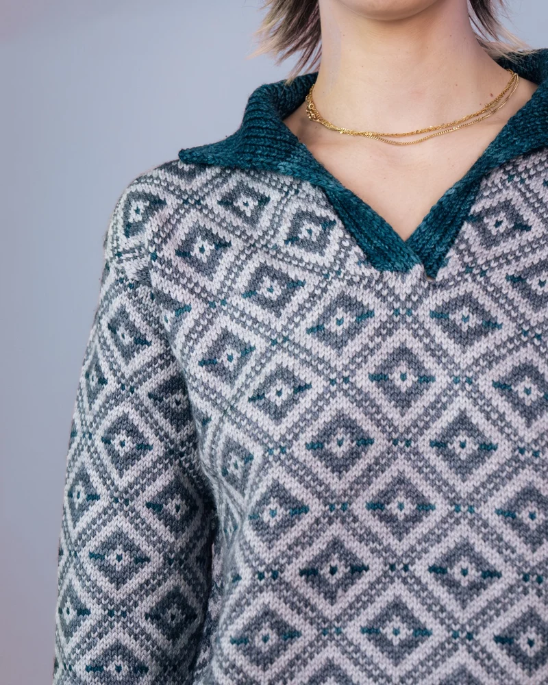 Daphne Pullover - Knitting Pattern and Optional Kits