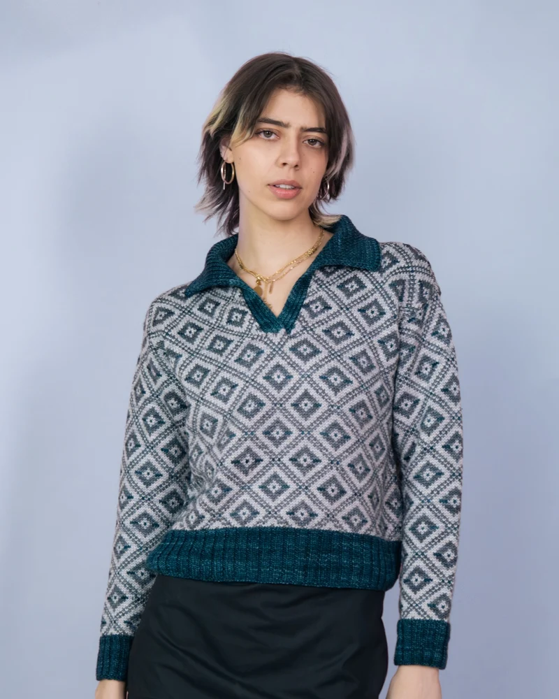 Daphne Pullover - Knitting Pattern and Optional Kits