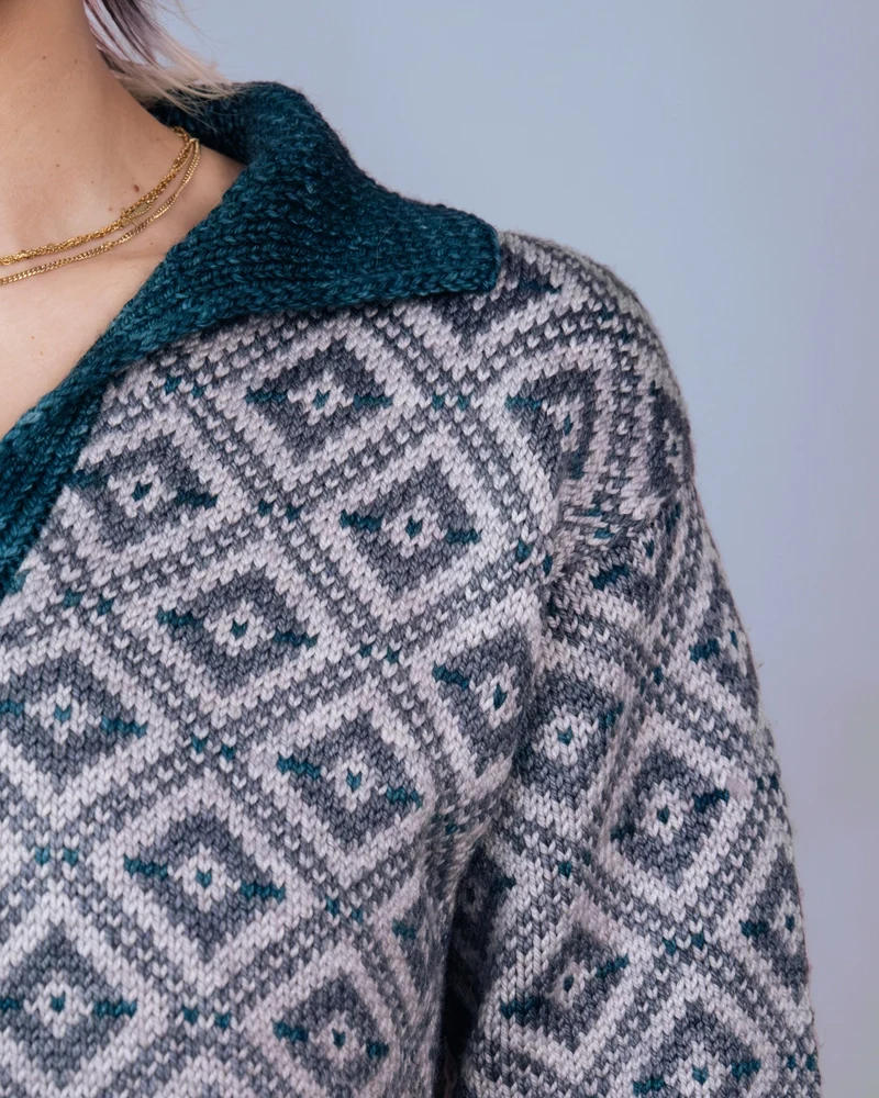 Daphne Pullover - Knitting Pattern and Optional Kits