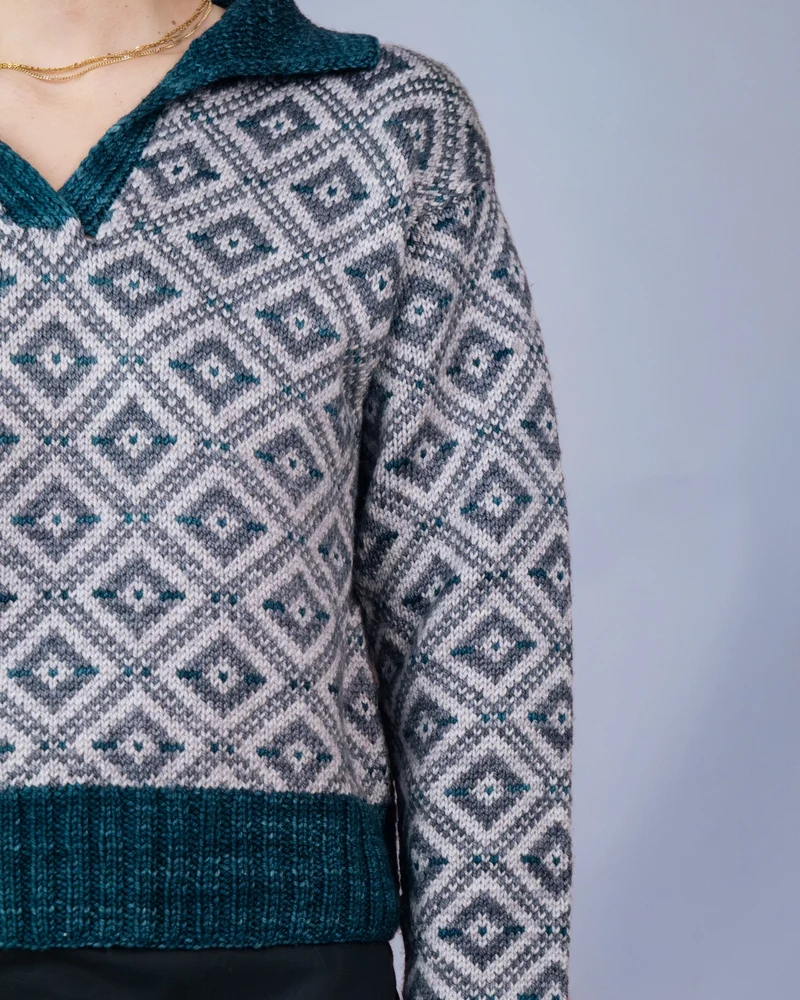 Daphne Pullover - Knitting Pattern and Optional Kits