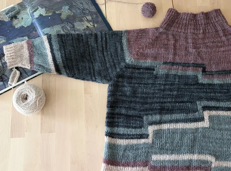 Nocturne Sweater - Knitting Pattern and Optional Kit