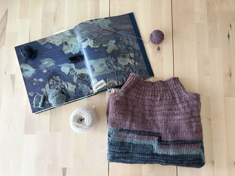 Nocturne Sweater - Knitting Pattern and Optional Kit