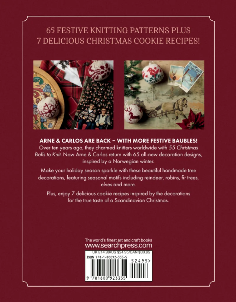 65 New Christmas Balls to Knit by Arne & Carlos