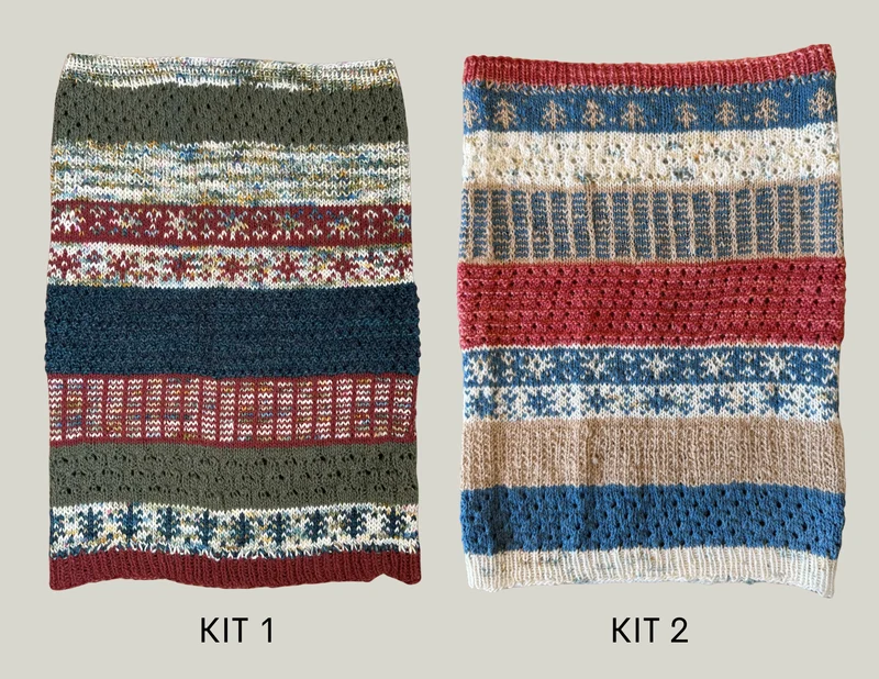COL TOUSKI - Knitting pattern and optional kit