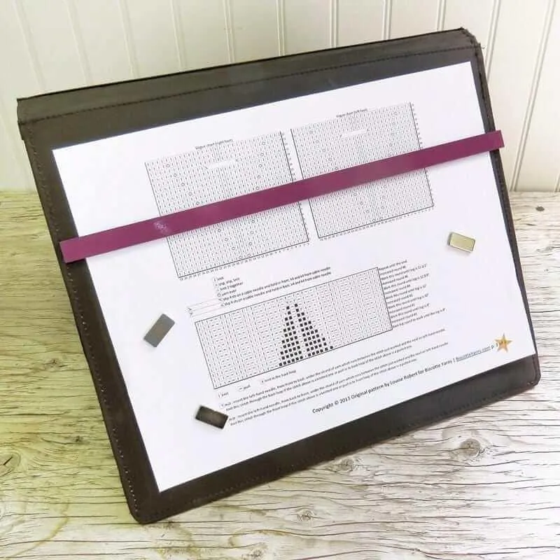 Knitter's Pride Knitting Pattern Holder - MAGMA